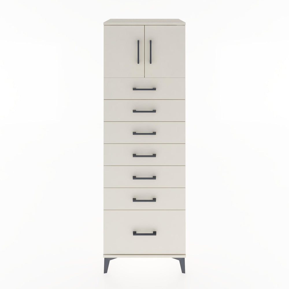 Woodntry Modüler Dolap Aytaşı 60x44x170 cm Kapaklı ve Çekmeceli KC10-1