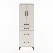 Woodntry Modular Cabinet Moonstone 60x44x170 cm with Doors and Drawers KC19-1