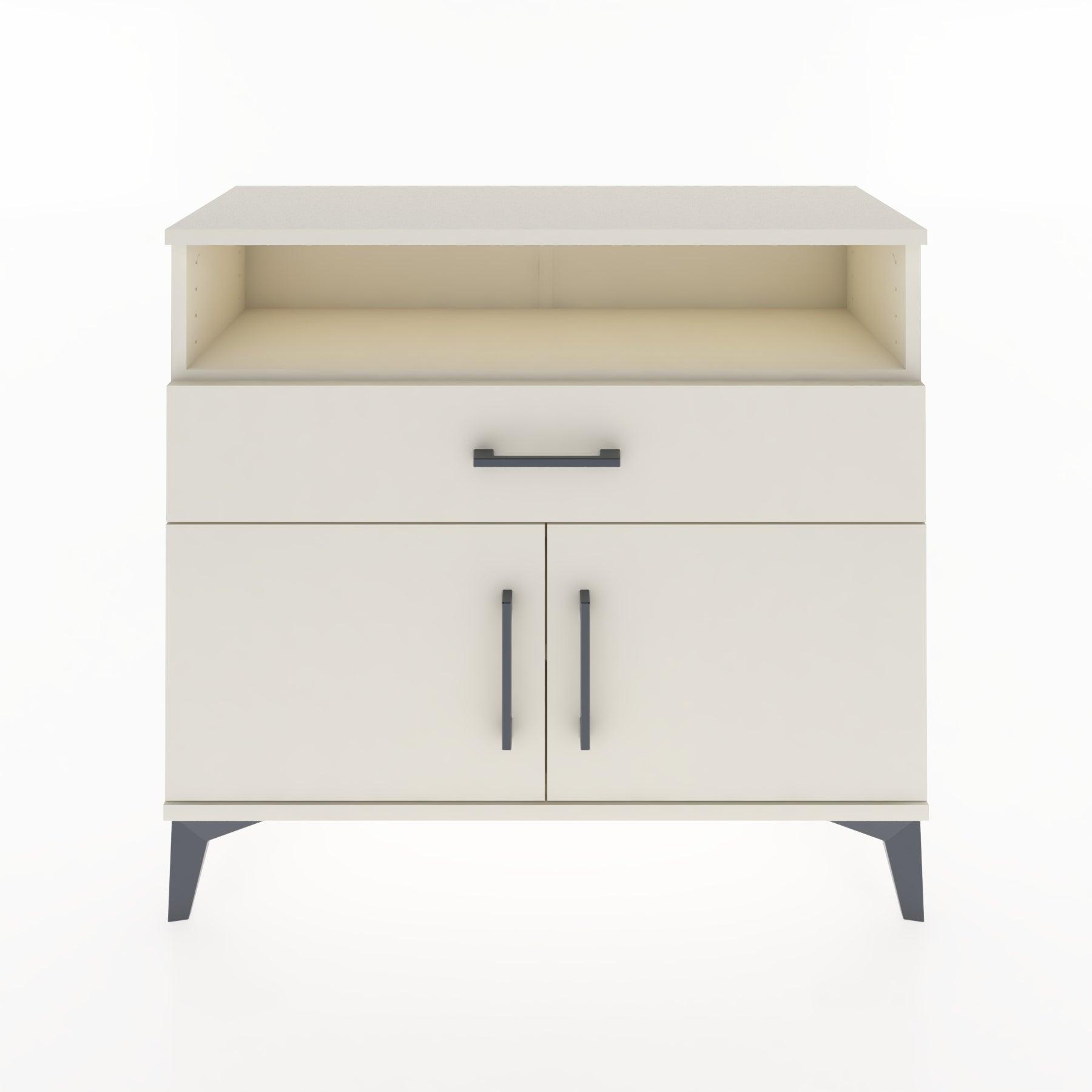 Woodntry Modüler Şifonyer Kapak Raf Çekmeceli 88x30x68 cm Aytaşı - Woodntry