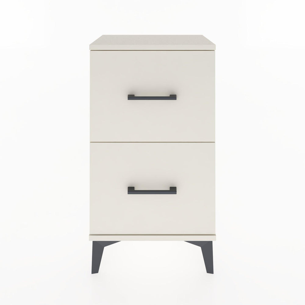 Woodntry Modüler Komodin İki Çekmeceli 44x30x68 cm Aytaşı - Woodntry