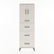 Woodntry Modular Cabinet Moonstone 60x44x170 cm with Doors and Drawers KC23-1
