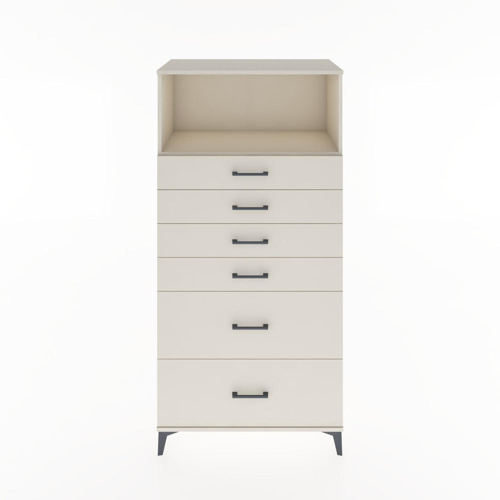Woodntry Modular Cabinet Moonstone 88x44x170 cm with Drawers and Shelves CR45-1