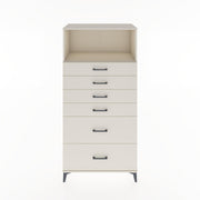 Woodntry Modular Cabinet Moonstone 88x44x170 cm with Drawers and Shelves CR45-1