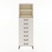 Woodntry Modular Cabinet Moonstone 60x44x170 cm with Drawers and Shelves CR33-1