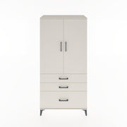 Woodntry Modular Cabinet Moonstone 88x44x170 cm with Doors and Drawers KC14-1