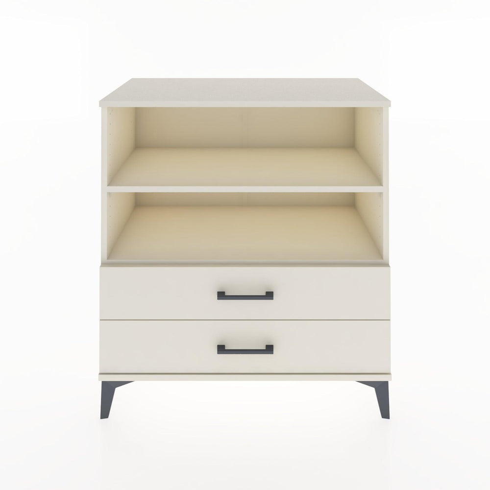 Woodntry Modular Dresser Moonstone 88x44x84 cm with Drawers and Shelves CR16-1