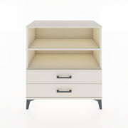 Woodntry Modüler Şifonyer Aytaşı 88x44x84 cm Çekmeceli ve Raflı CR16-1