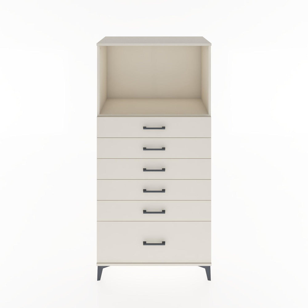 Woodntry Modüler Dolap Aytaşı 88x44x170 cm Çekmeceli ve Raflı CR39-1