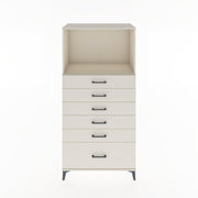 Woodntry Modüler Dolap Aytaşı 88x44x170 cm Çekmeceli ve Raflı CR39-1