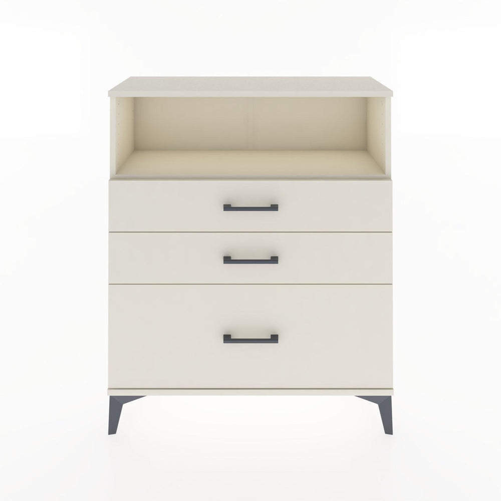 Woodntry Modüler Şifonyer Aytaşı 88x30x94 cm Çekmeceli ve Raflı CR13-1