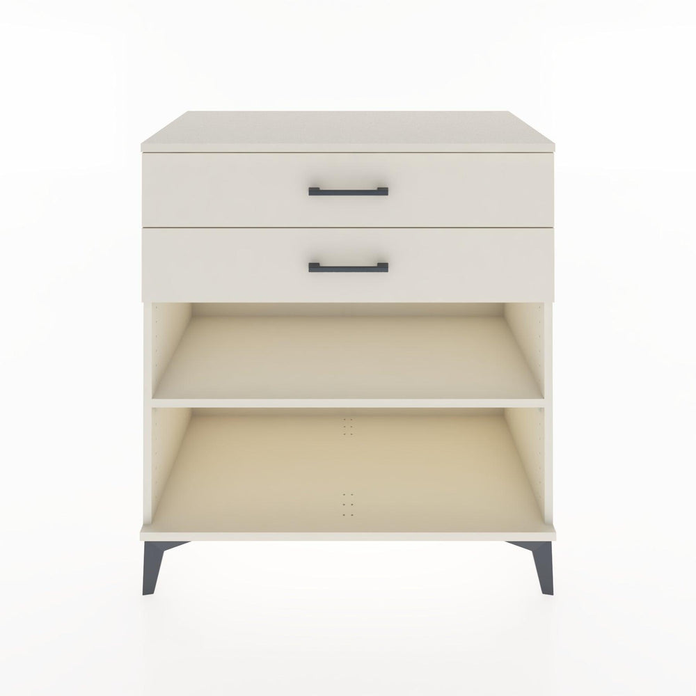 Woodntry Modüler Şifonyer Aytaşı 88x44x84 cm Çekmeceli ve Raflı CR14-1