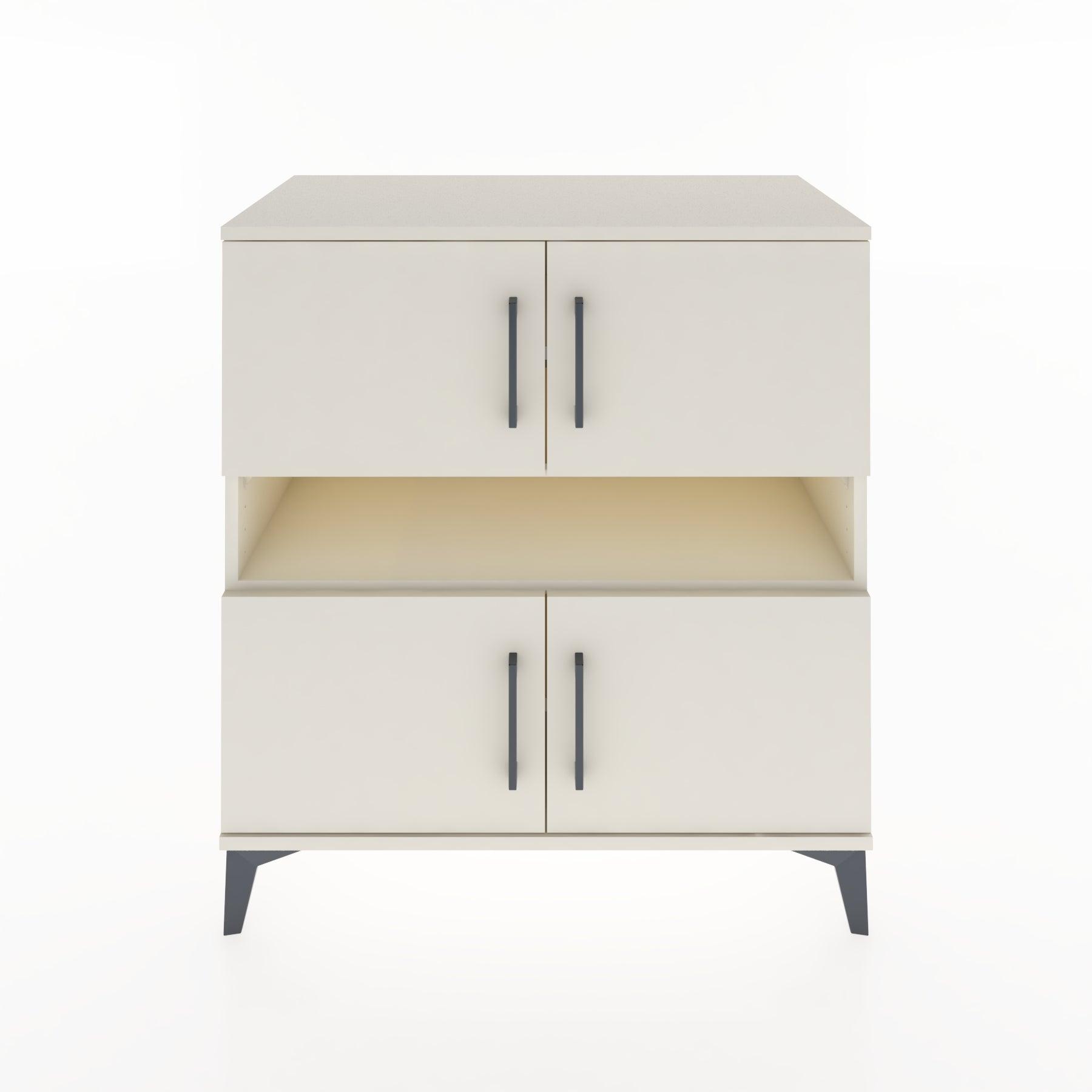 Woodntry Modular Dresser Moonstone 88x44x84 cm with Cover and Drawer KC102-1