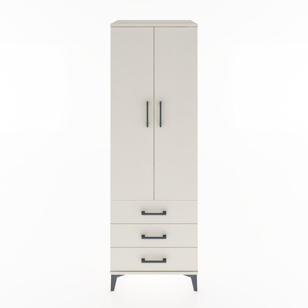 Woodntry Modular Cabinet Moonstone 60x44x170 cm with Doors and Drawers KC6-1