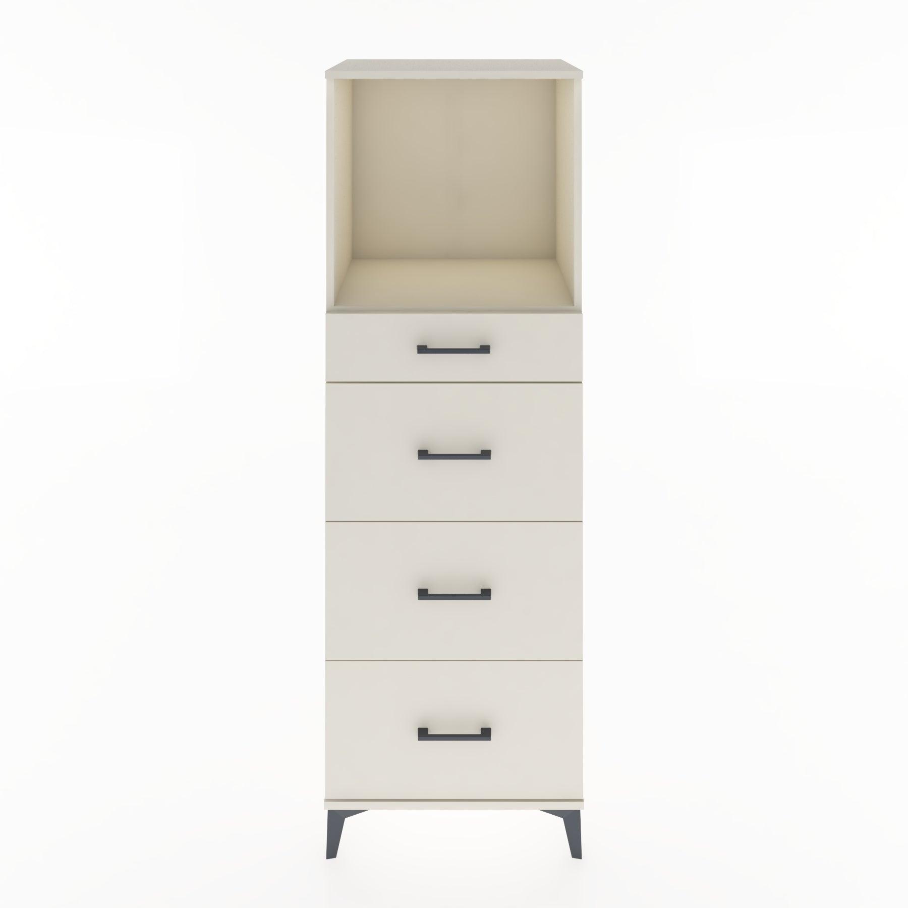 Woodntry Modüler Dolap Aytaşı 60x44x170 cm Çekmeceli ve Raflı CR50-1