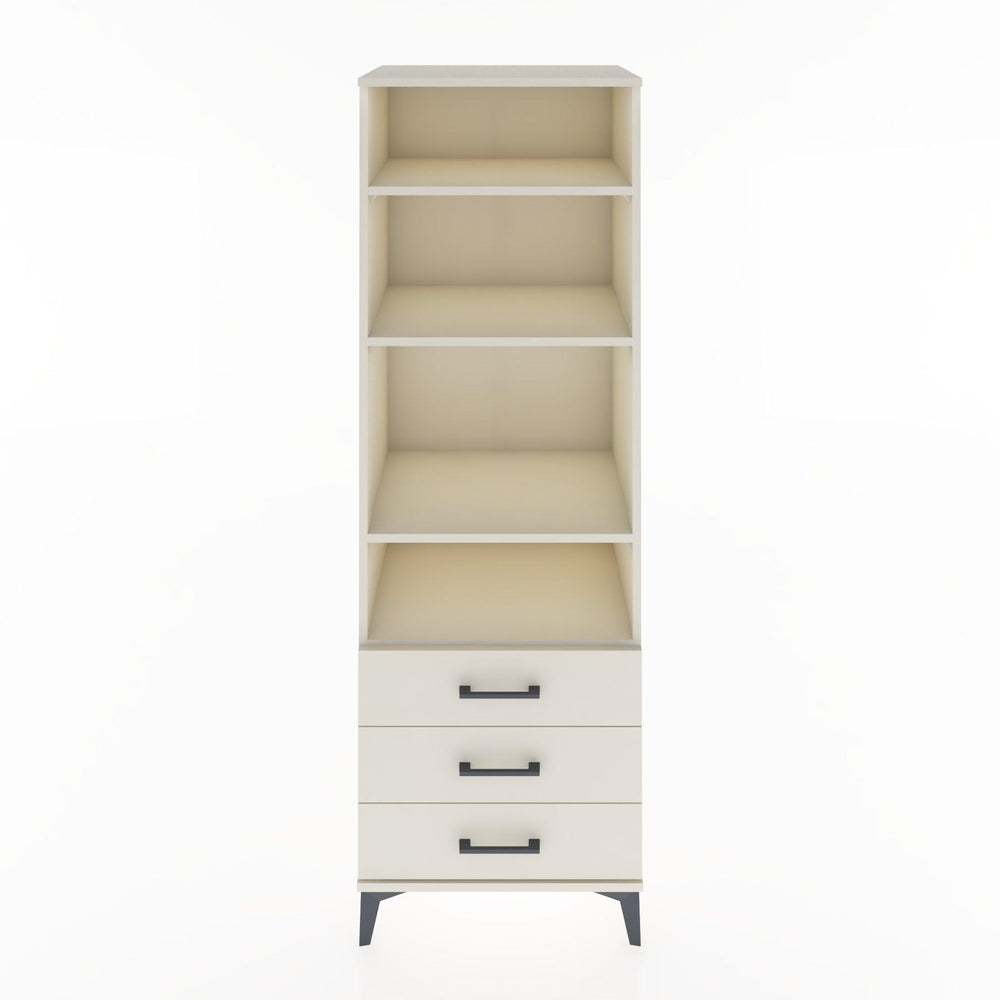 Woodntry Modüler Dolap Aytaşı 60x44x170 cm Çekmeceli ve Raflı CR37-1