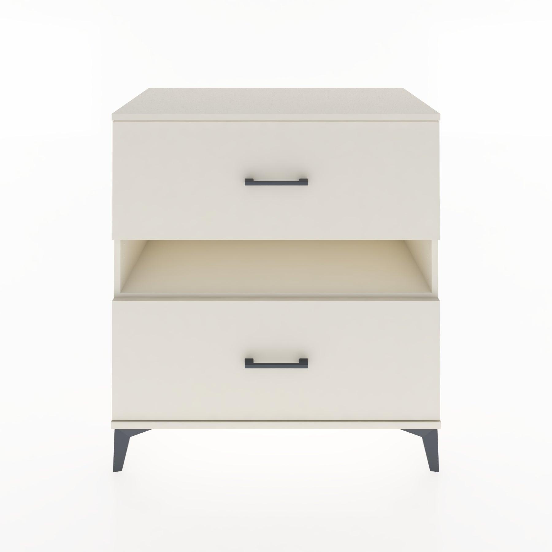 Woodntry Modüler Şifonyer Aytaşı 88x44x84 cm Çekmeceli ve Raflı CR2-1
