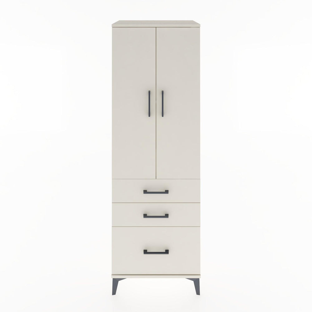 Woodntry Modüler Dolap Aytaşı 60x44x170 cm Kapaklı ve Çekmeceli KC14-1