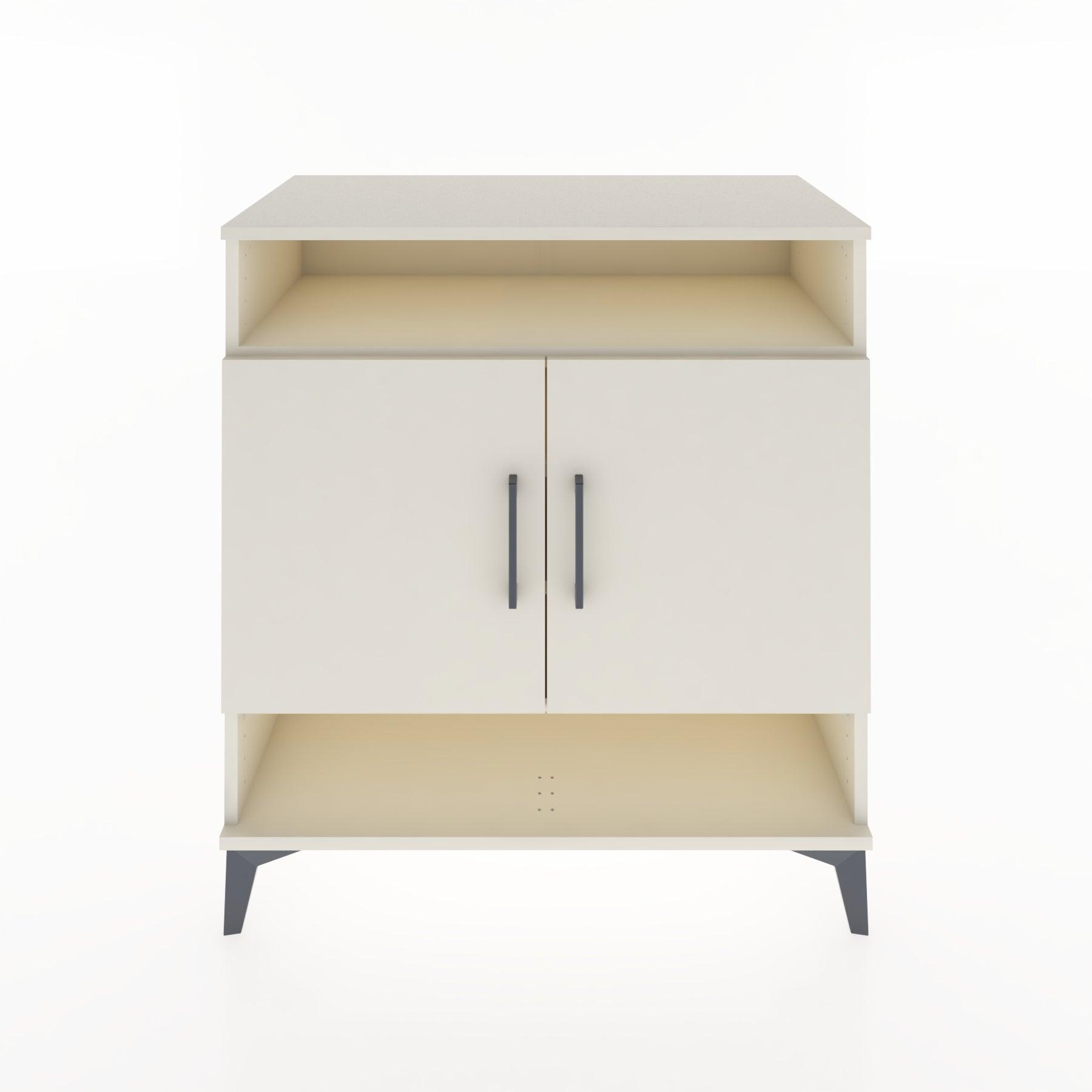 Woodntry Modular Dresser Moonstone 88x44x84 cm with Cover and Shelf KR67-1