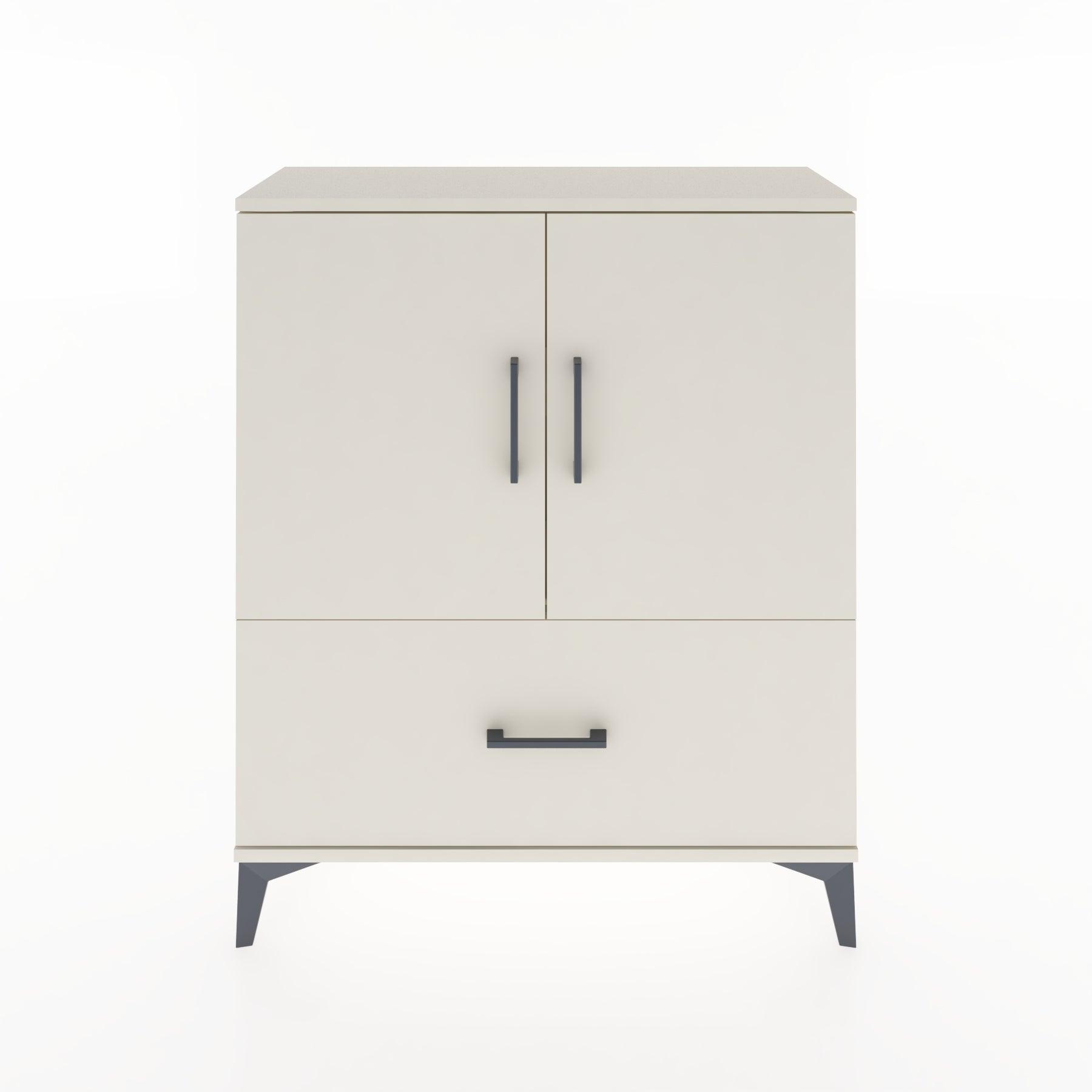 Woodntry Modüler Şifonyer Aytaşı 88x30x94 cm Kapaklı ve Çekmeceli KC10-1