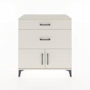 Woodntry Modular Dresser Moonstone 88x44x84 cm with Cover and Drawer KC115-1
