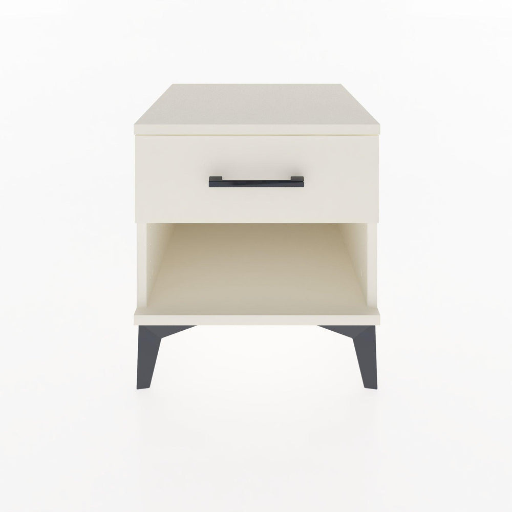 Woodntry Modüler Komodin Aytaşı 44x44x36 cm Çekmeceli ve Raflı CR1-1