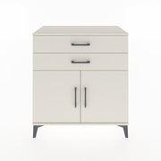 Woodntry Modular Dresser Moonstone 88x44x84 cm with Cover and Drawer KC31-1