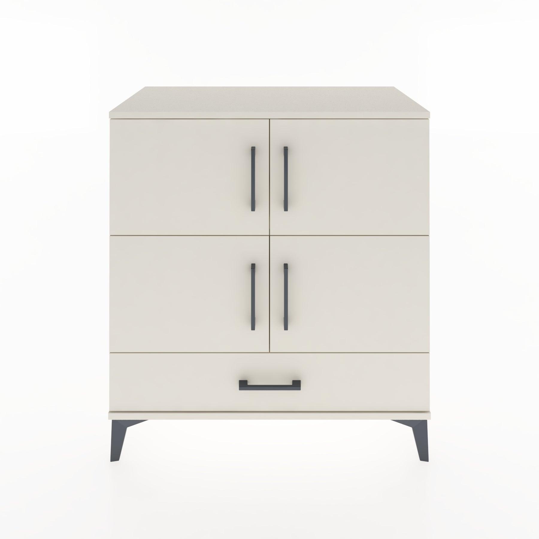 Woodntry Modular Dresser Moonstone 88x44x84 cm with Cover and Drawer KC92-1