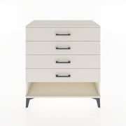 Woodntry Modüler Şifonyer Aytaşı 88x44x84 cm Çekmeceli ve Raflı CR10-1