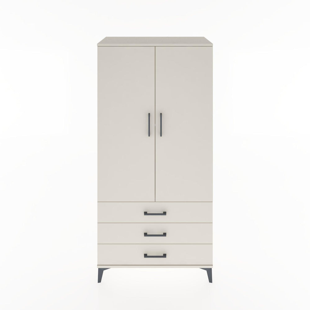 Woodntry Modular Cabinet Moonstone 88x44x170 cm with Doors and Drawers KC6-1