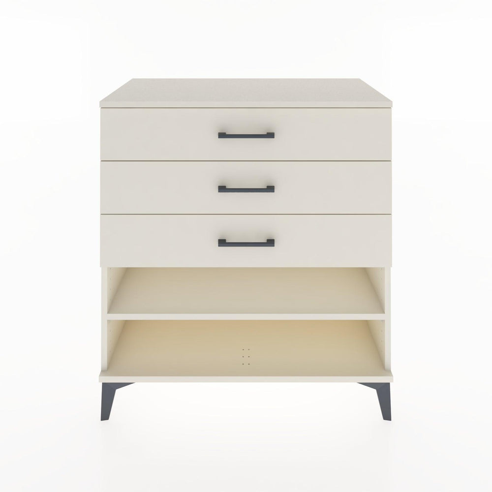 Woodntry Modular Dresser Moonstone 88x44x84 cm with Drawers and Shelves CR12-1
