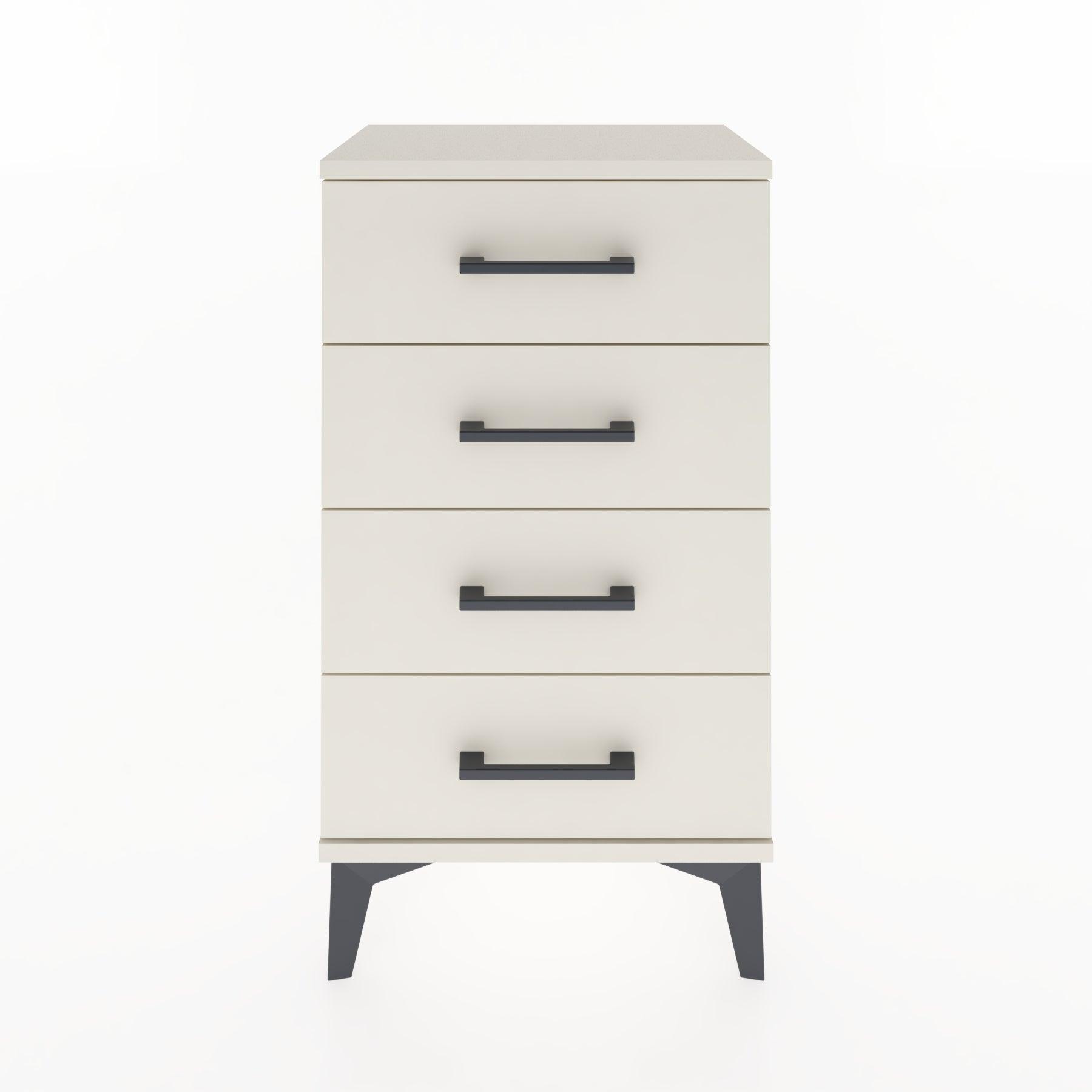 Woodntry Modüler Komodin 4 Çekmeceli 44x30x68 cm Aytaşı - Woodntry