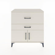 Woodntry Modular Dresser Moonstone 88x44x84 cm with Cover and Drawer KC105-1