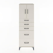 Woodntry Modular Cabinet Moonstone 60x44x170 cm with Doors and Drawers KC18-1