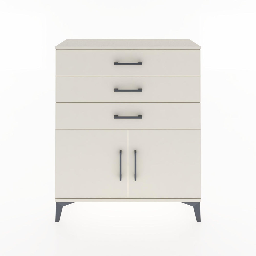 Woodntry Modüler Şifonyer Aytaşı 88x30x94 cm Kapaklı ve Çekmeceli KC8-1