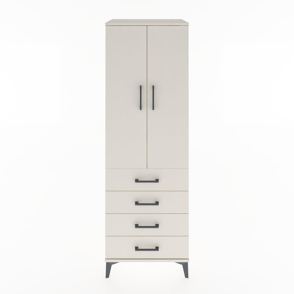 Woodntry Modular Cabinet Moonstone 60x44x170 cm with Doors and Drawers KC5-1