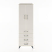 Woodntry Modular Cabinet Moonstone 60x44x170 cm with Doors and Drawers KC5-1