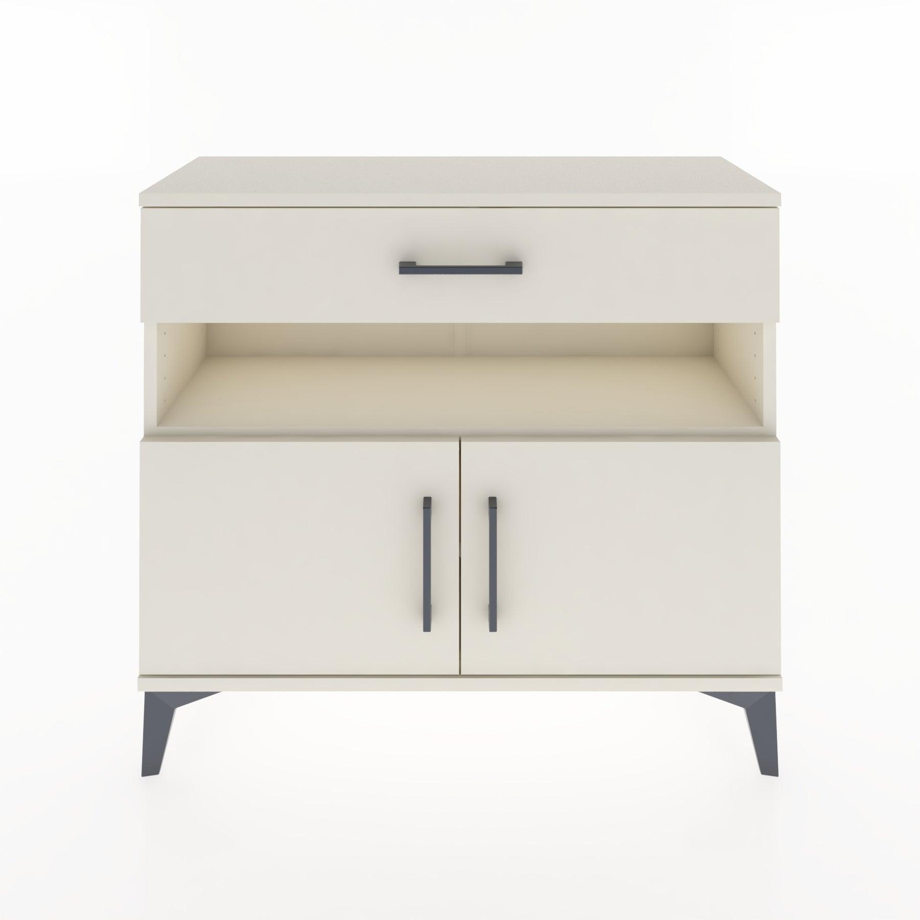 Woodntry Modüler Şifonyer Çekmece ve Kapaklı T1 88x30x94 cm Aytaşı - Woodntry