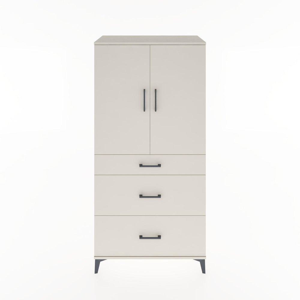 Woodntry Modüler Dolap Aytaşı 88x44x170 cm Kapaklı ve Çekmeceli KC20-1