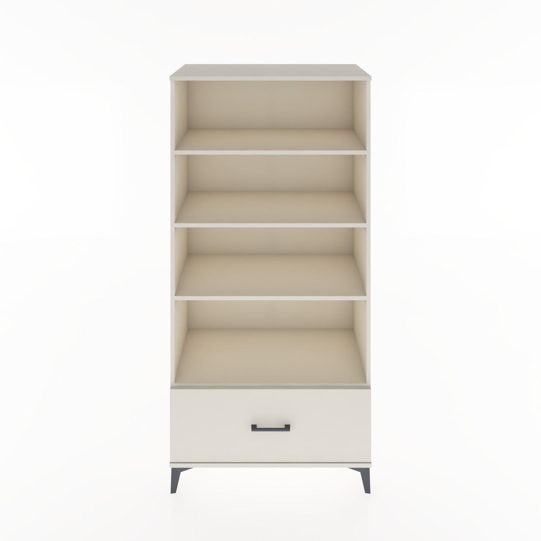 Woodntry Modular Cabinet Moonstone 88x44x170 cm with Drawers and Shelves CR44-1