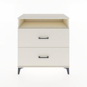 Woodntry Modüler Şifonyer Aytaşı 88x44x84 cm Çekmeceli ve Raflı CR3-1