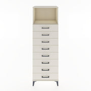 Woodntry Modular Cabinet Moonstone 60x44x170 cm with Drawers and Shelves CR32-1