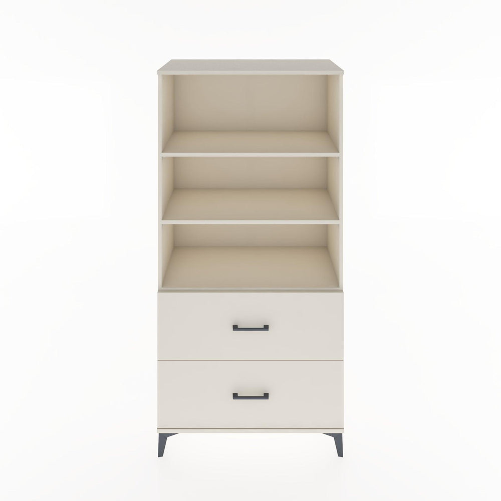 Woodntry Modular Cabinet Moonstone 88x44x170 cm with Drawers and Shelves CR49-1