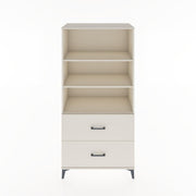 Woodntry Modular Cabinet Moonstone 88x44x170 cm with Drawers and Shelves CR49-1