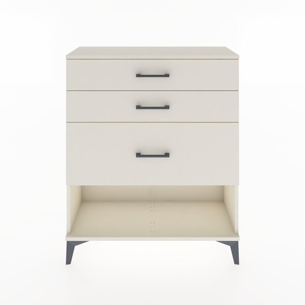 Woodntry Modular Dresser Moonstone 88x30x94 cm with Drawers and Shelves CR15-1