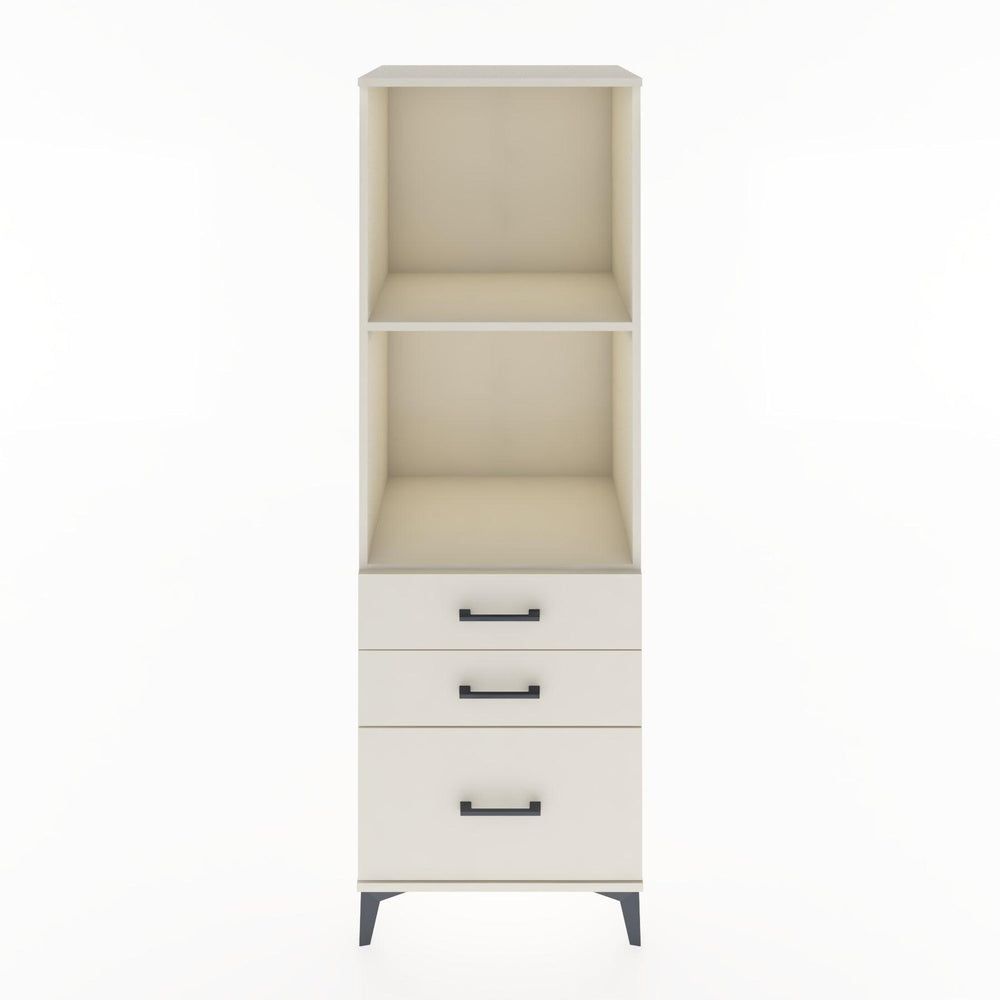Woodntry Modular Cabinet Moonstone 60x44x170 cm with Drawers and Shelves CR42-1