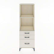 Woodntry Modular Cabinet Moonstone 60x44x170 cm with Drawers and Shelves CR42-1