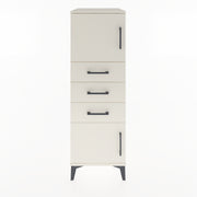 Woodntry Modüler Dolap Aytaşı 44x59x122 cm Kapaklı ve Çekmeceli KC51-1