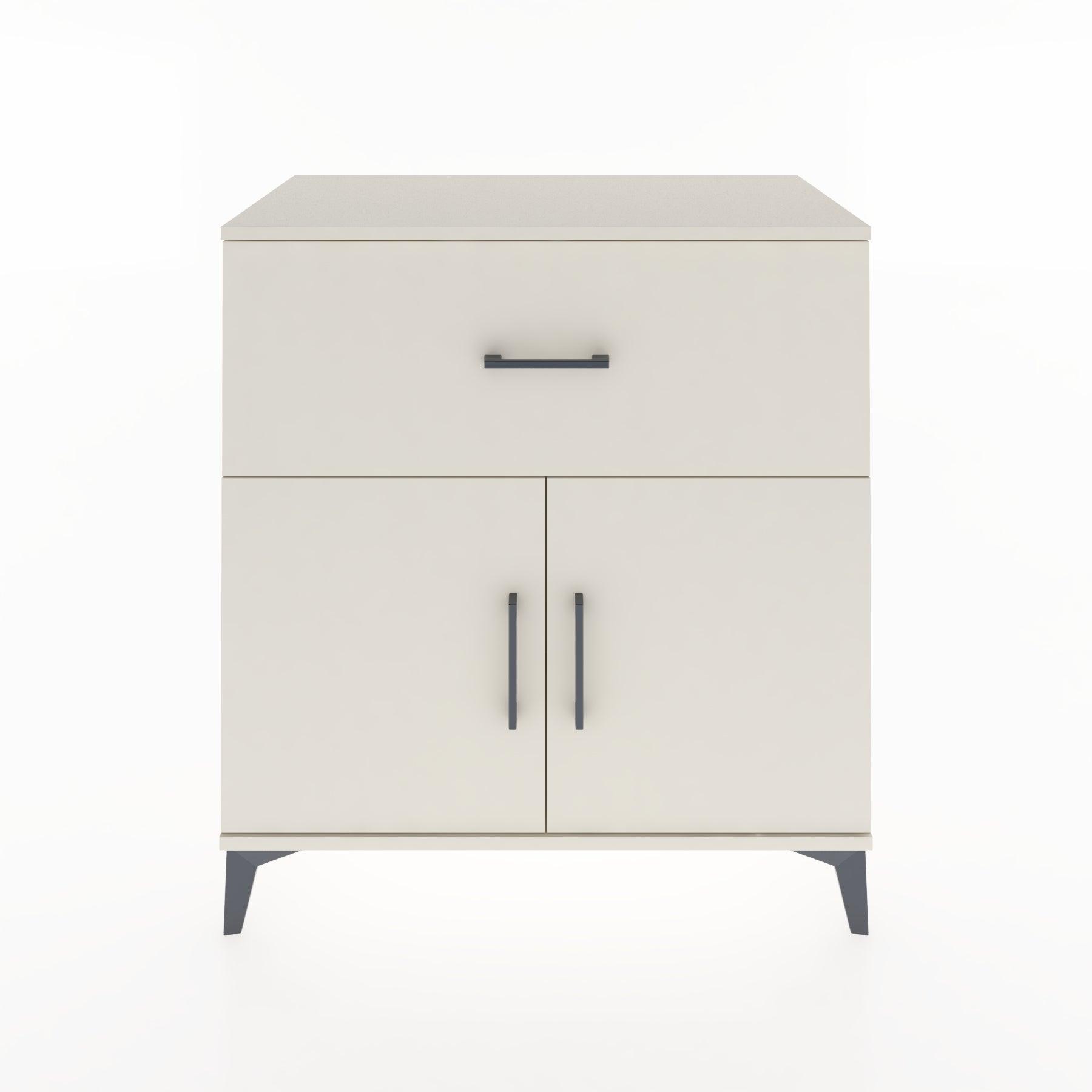 Woodntry Modular Dresser Moonstone 88x44x84 cm with Cover and Drawer KC51-1
