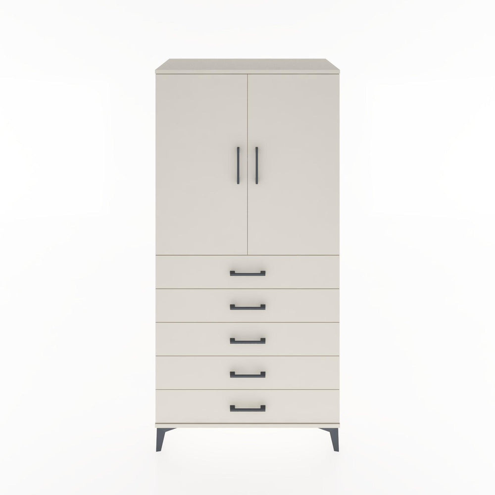 Woodntry Modüler Dolap Aytaşı 88x44x170 cm Kapaklı ve Çekmeceli KC4-1