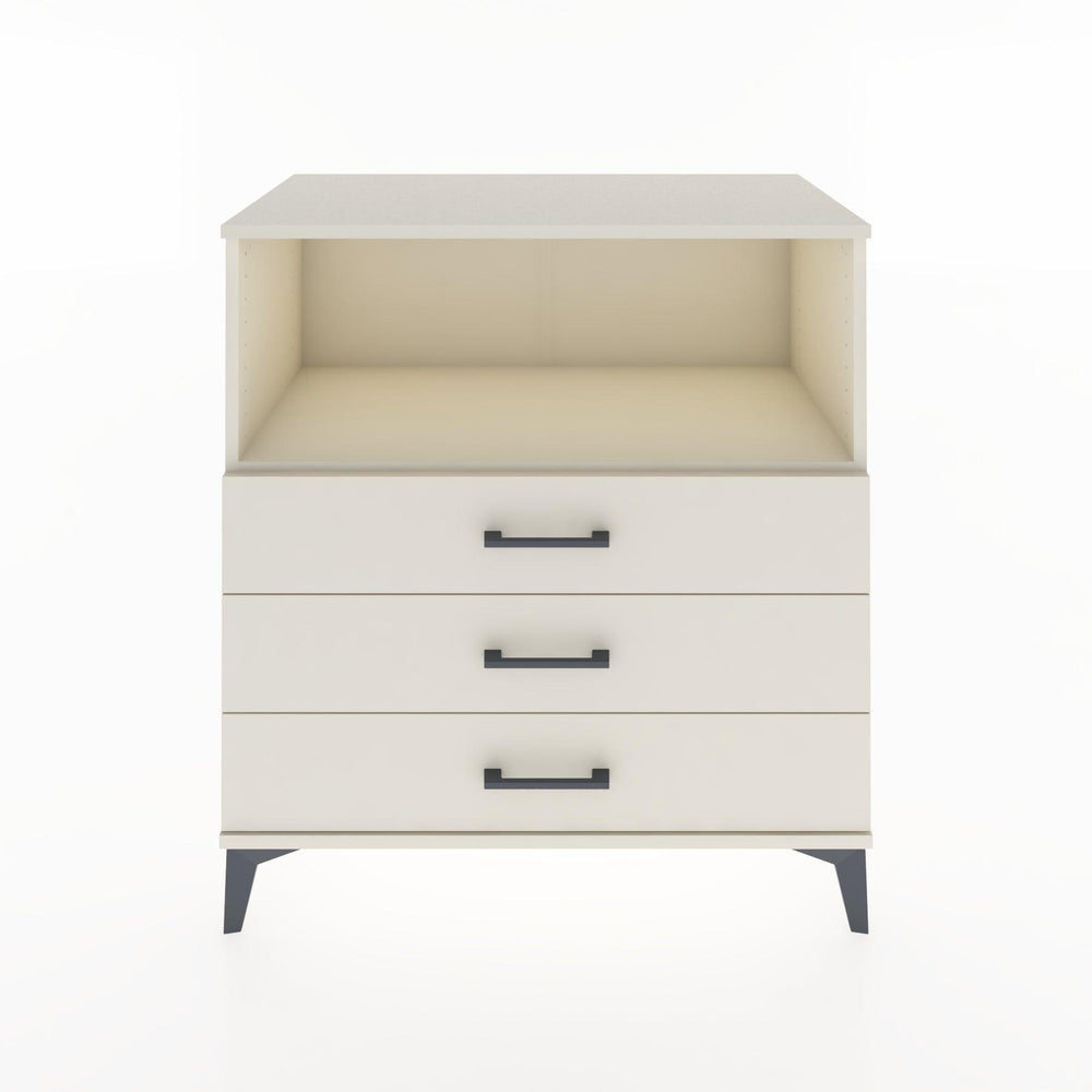 Woodntry Modular Dresser Moonstone 88x44x84 cm with Drawers and Shelves CR18-1
